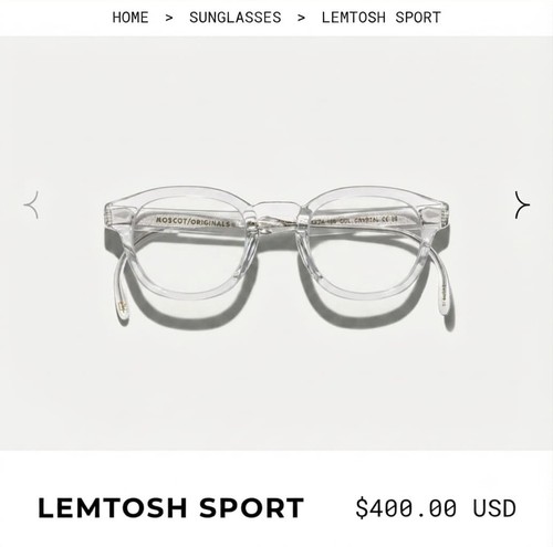 Moscot lemtosh sport brille - moscot,