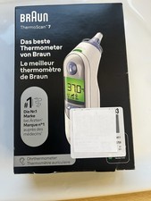 BRAUN Ohr-Fieberthermometer ThermoScan® 7 Ohrthermometer  Age Precision® IRT6520