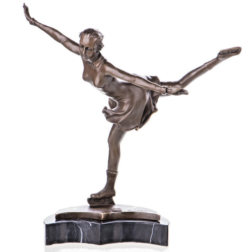 Bronze figur marmor - bronze,