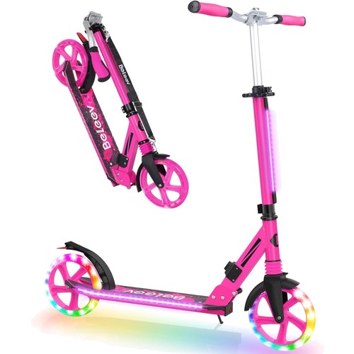 City scooter mit - city, led-lichtern