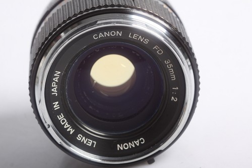 Canon lens 35 - fd, 2/35