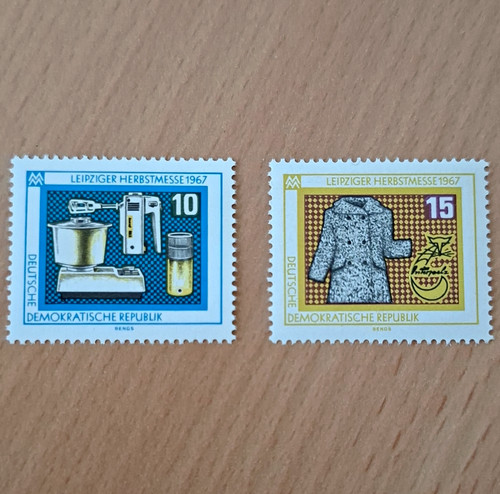 Ddr briefmarken satz leipziger - satz,