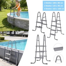108 135 163cm poolleiter - 108/135/163cm,
