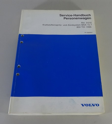 Werkstatthandbuch volvo 850 - werkstatthandbuch,