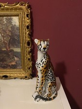 Vintage Leopard Porzellan