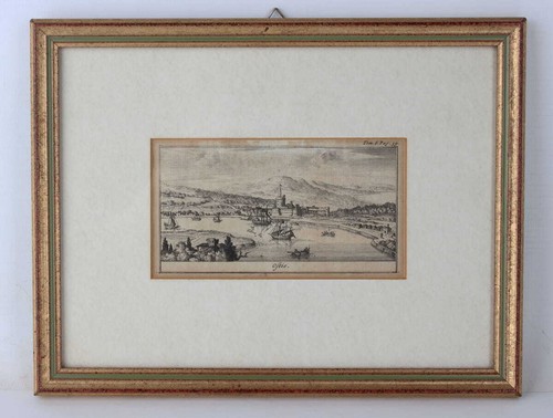 Rom ostia original kupferstich - rom,