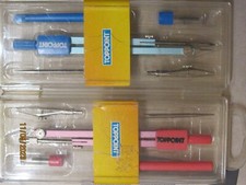  2 Zirkel mit Zubehör in Etui