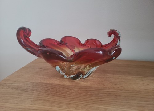 Murano glasvase vintage - glasvase,