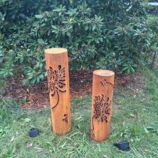 Säulen  Edelrost  Rost