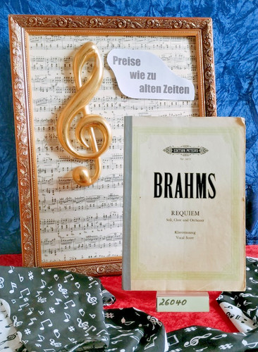 Brahms ein deutsches - , "ein