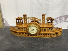Vintage 24" Wooded Clock