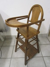 Puppenhochstuhl holz vintage - puppenhochstuhl,, holz,