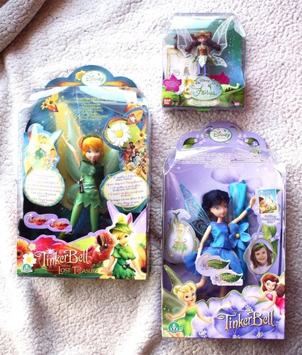 Lot disney fairies dolls - disney,