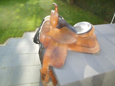 Sattel / Pferdesattel von RIESER, 34 Zoll, in gutem Zustand