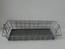 DRAHTKORB ° Wandkorb ° Korbregal mit Haken ° Küchen-Organizer° zum Aufhängen