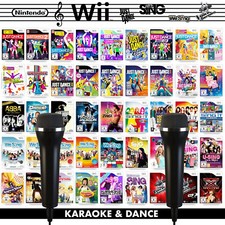 Nintendo Wii KARAOKE & DANCE - TANZ Party ??? Spiele + Mikro ? Micro Auswahl