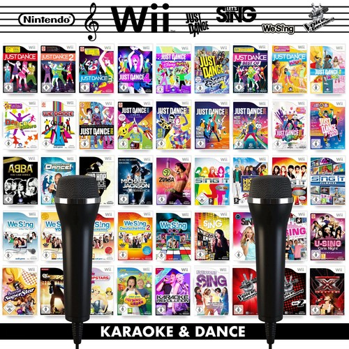 Nintendo wii karaoke - dance,