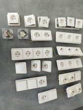 Gesamtpaket von Jung Abdeckrahmen/ Steckdosen/Schalter  Serie CD581