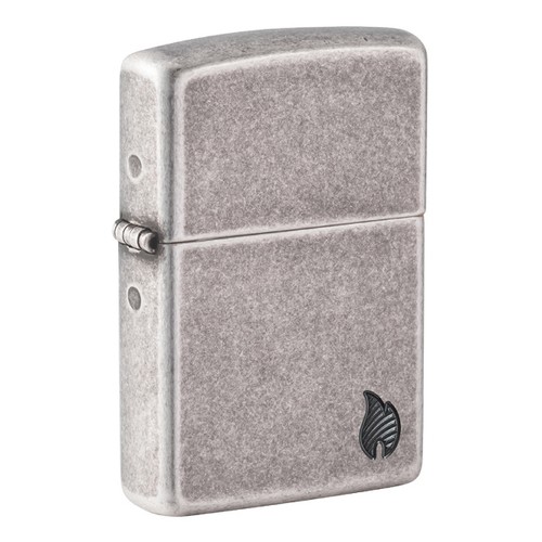 Zippo silber antik amor - silber, flame