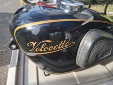 Velocette script 5-1/2 x 2"