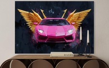 Leinwand Bild Lambo Kunst