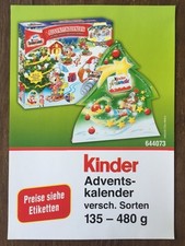 Ü-Ei Werbeblatt Weihnachten