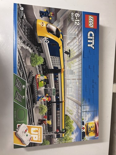 Lego city personenzug powered - city,