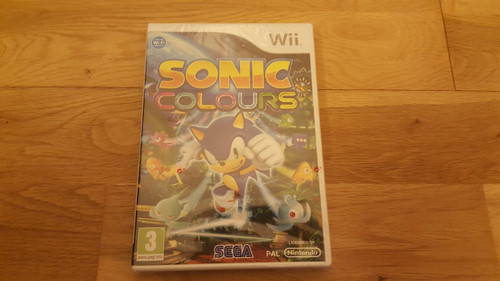 Sonic colors nintendo wii - nintendo,