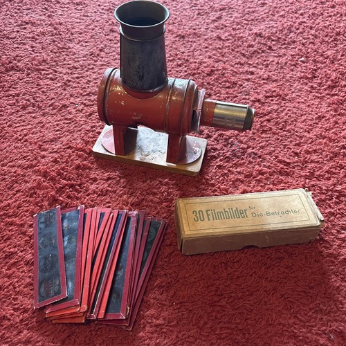 Laterna magica antik rot - laterna,