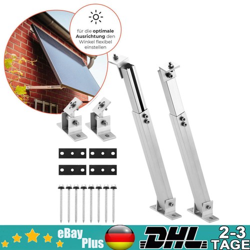 Solarpanel halterung mit vario - halterung,