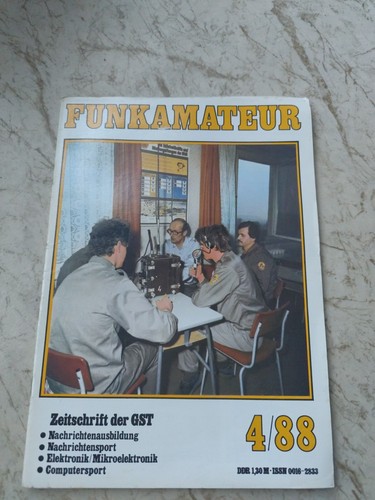Funkamateur zeitschrift 1988 - zeitschrift, 4/1988