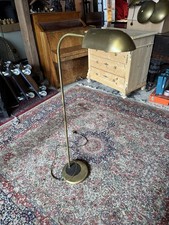 Messing Stehlampe 60-70er Jahre Vintage Lampe Leuchte