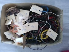 Modellbau, Modelleisenbahn, Drähte für Modelleisenbahnplatte 