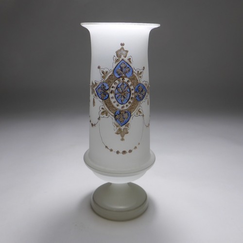 Alabasterglas vase ornament - alabasterglas,