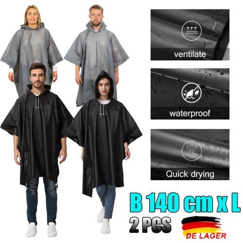 Neu wasserdicht regenponcho - neu,