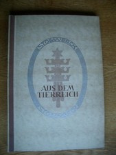 "AUS DEM TIERREICH"  Sammelalbum STOLLWERCK 1932