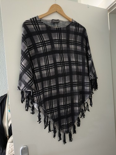 Kaschmir poncho pullover - kaschmir, poncho,