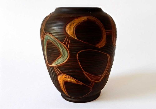 50er sawa keramik - 50er, sgraffito