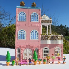 Mini Polly Pocket Deluxe Mansion Dream Builders 100% Komplett 1999 Stapelvilla