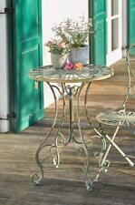 Metall Gartentisch rund