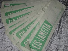 16 x Eis-Lametta alt Staniol