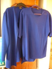 *Karin Glasmacher*  Twinset Gr. 2, 48-52,  AA. 65cm, Königsblau,  NP 119,-