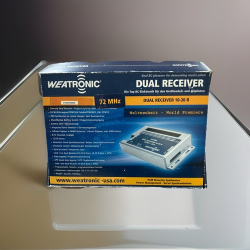 Dual receiver mhz - receiver, weatronic