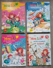 4 BÜCHER Hexe Lilli für ERSTLESER GUTER ZUSTAND