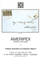 David Feldmann auction 30.5.1986: AMERIPEX - Rarities of the world