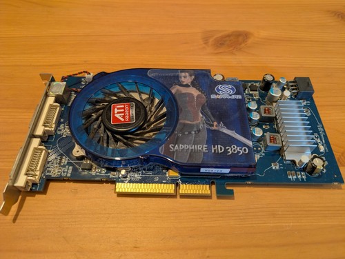 Sapphire ati radeon hd3850 - radeon,
