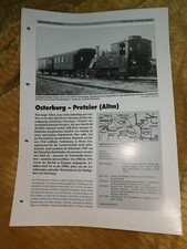 Osterburg – Pretzier (Altm) Gera Nova Ergänzungsband List Eisenbahn Schmalspur