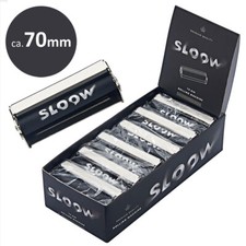 12 x Zigarettendrehmaschine Sloow 70mm Zigaretten Roller Dreher Tabak Wickler