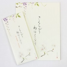 Briefpapierset Kirschblüten &