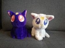 Sailor Moon Irwin Luna und Artemis Plüschtiere Japan